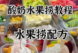 【免费分享】水果捞摆摊创业全攻略（低成本高盈利版）
